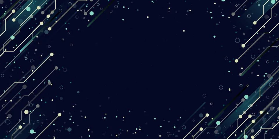 Circuit digital background. Stock Illustration