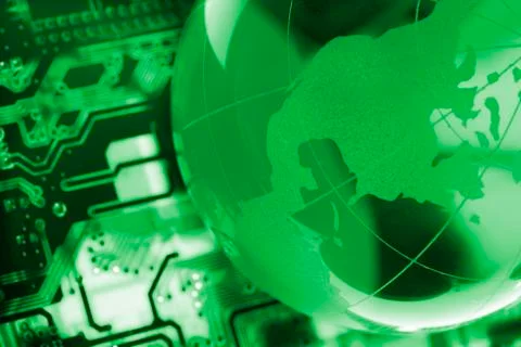 Circuit global 写真素材