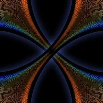 Circuit internet digital vortex dimension tile high tech technology electronic Stockillustratie