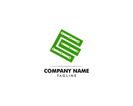 Circuit Logo Template vector illustration icon design Stock Illustration