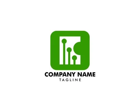 Circuit Logo Template vector illustration icon design Stock Illustration