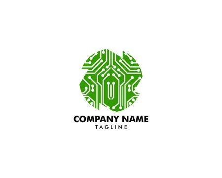 Circuit Logo Template vector illustration icon design Stock Illustration