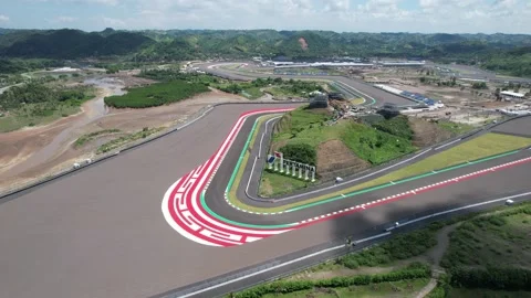 Circuit Mandalika 動画素材 221371572