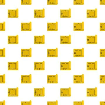 Circuit pattern seamless vector Stock Illustration