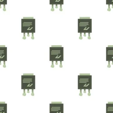 Circuit pattern seamless vector Stock Illustration