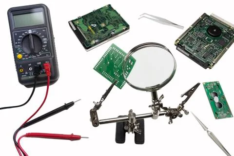 Circuit repair Stock Photos