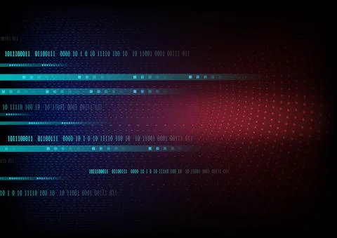 Circuit technology background with hi-tech digital data Illustrazione stock