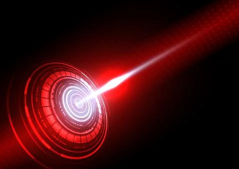 Circuit technology background with hi-tech digital data Stock Illustration