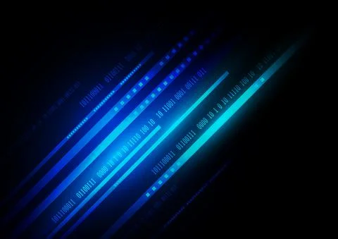 Circuit technology background with hi-tech digital data Stock Illustration