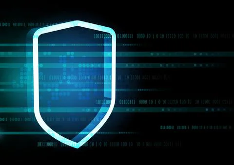 Circuit technology background with hi-tech digital Stock Illustration