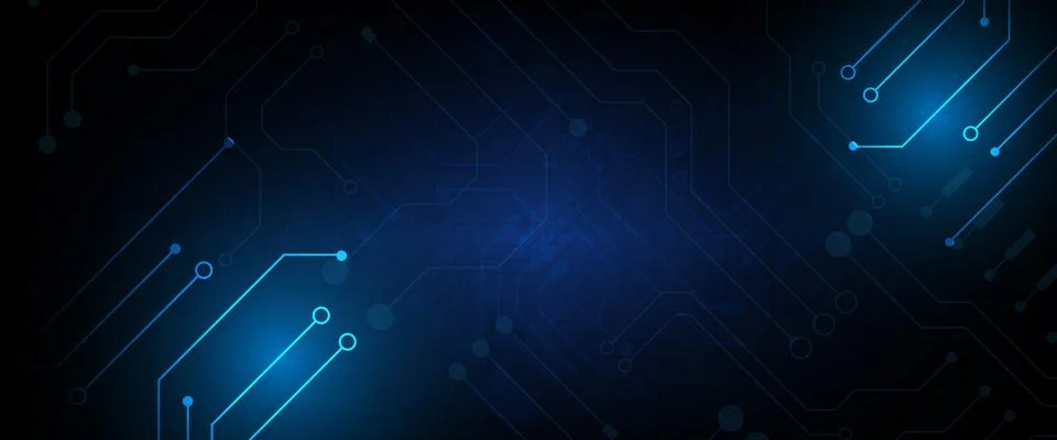 Circuit technology background Stock Illustration