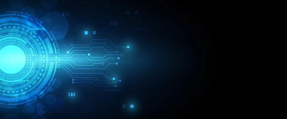 Circuit technology background Stock Illustration