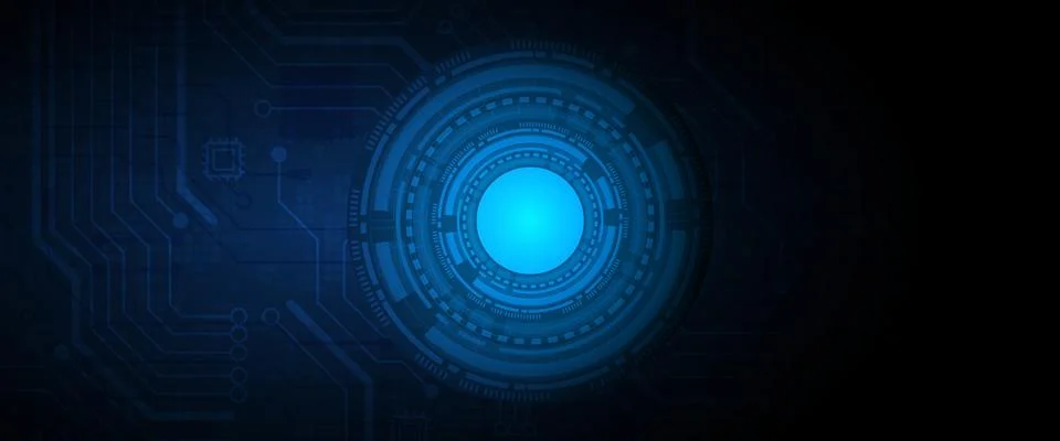 Circuit technology background Stock Illustration