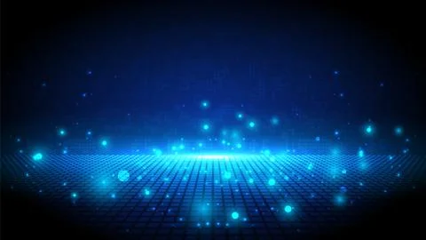 Circuit technology background Stock Illustration