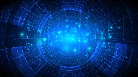 Circuit technology background Stock Illustration