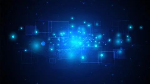 Circuit technology background Stock Illustration