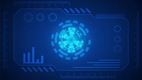 Circuit technology background Stock Illustration