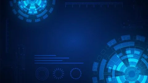 Circuit technology background Stock Illustration