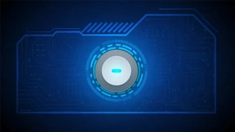 Circuit technology background Stock Illustration