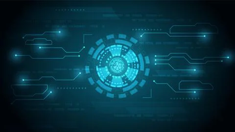 Circuit technology background Stock Illustration