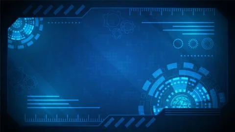 Circuit technology background Stock Illustration