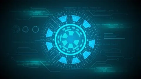 Circuit technology background Stock Illustration