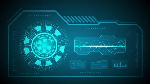 Circuit technology background Stock Illustration