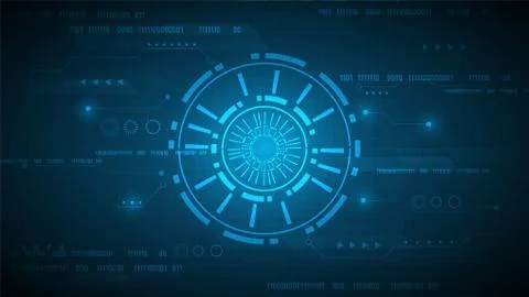 Circuit technology background Stock Illustration