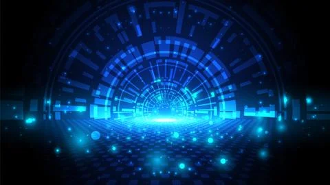 Circuit technology background Stock Illustration