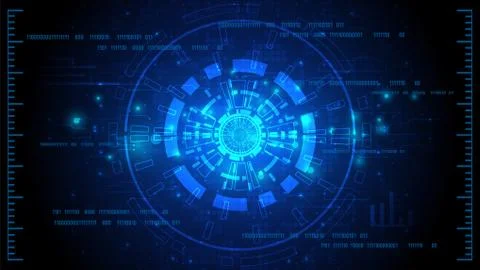 Circuit technology background Stock Illustration