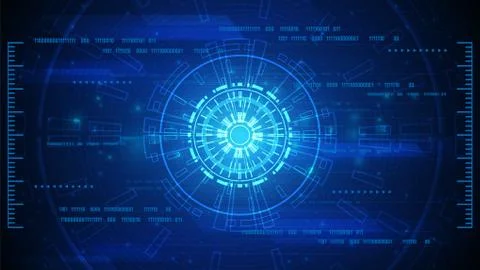 Circuit technology background Stock Illustration