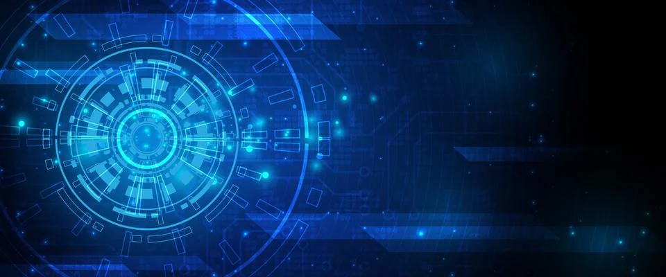 Circuit technology background Stock Illustration