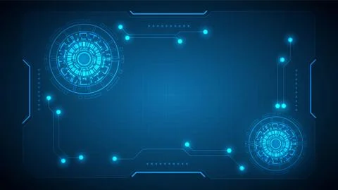 Circuit technology background Stock Illustration