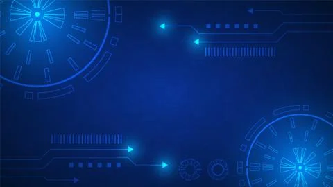 Circuit technology background Stock Illustration