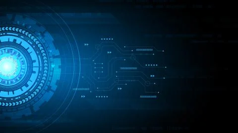 Circuit technology background Stock Illustration