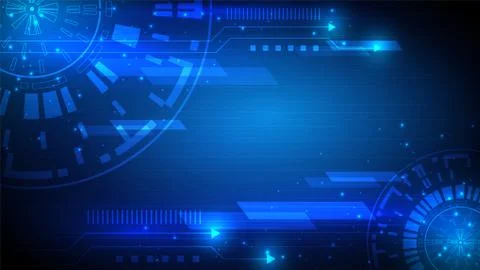 Circuit technology background Illustrazione stock