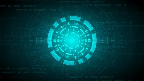 Circuit technology background Stock Illustration