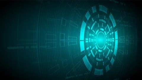 Circuit technology background 스톡 일러스트