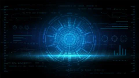 Circuit technology background Stock Illustration