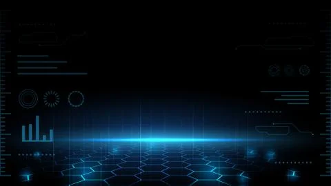 Circuit technology background Stock Illustration