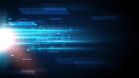 Circuit technology background Stock Illustration