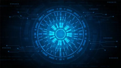 Circuit technology background 스톡 일러스트