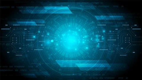 Circuit technology background Stock Illustration