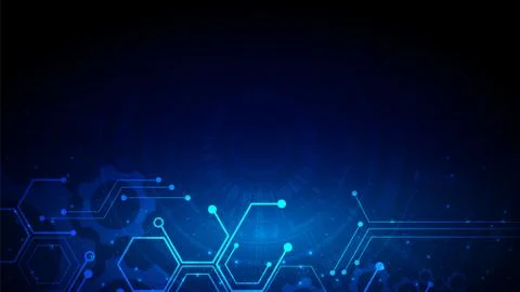 Circuit technology background Stock Illustration