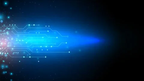 Circuit technology background Stock Illustration