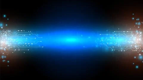 Circuit technology background Stock Illustration