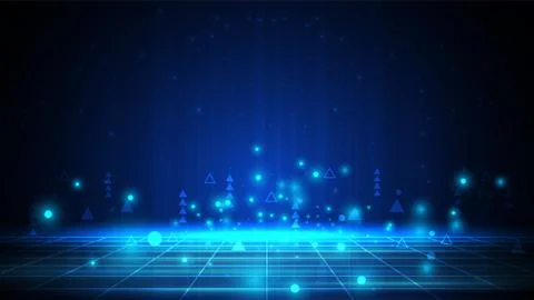 Circuit technology background Stock Illustration