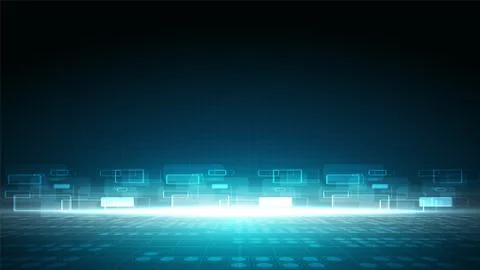 Circuit technology background Stock Illustration