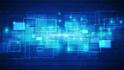 Circuit technology background Stock Illustration