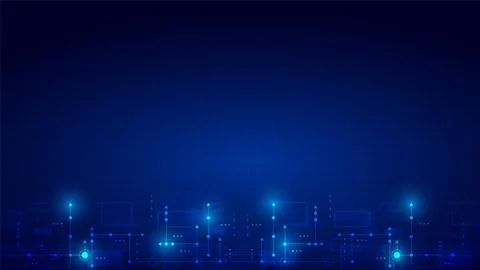 Circuit technology background Stock Illustration